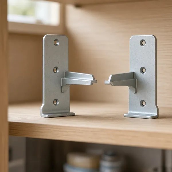 Giá đỡ kệ – Ke đỡ kệ, pát đỡ kệ treo tường